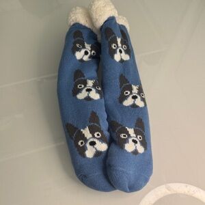 French bulldog Dog Patterned cozy Socks